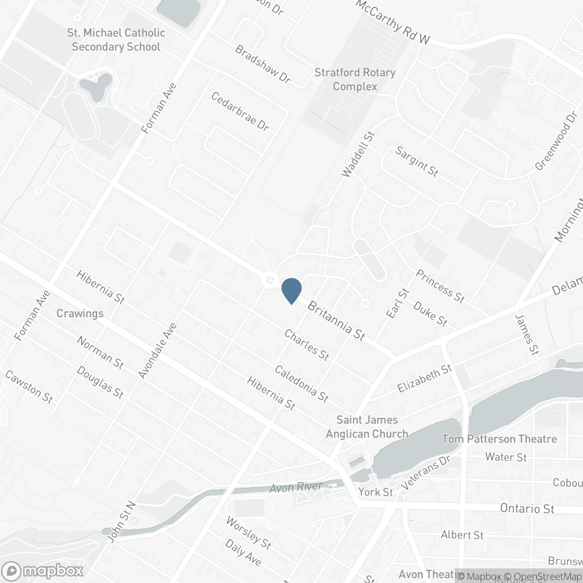 143 BRITANNIA STREET, Stratford, Ontario N5A 5Z3